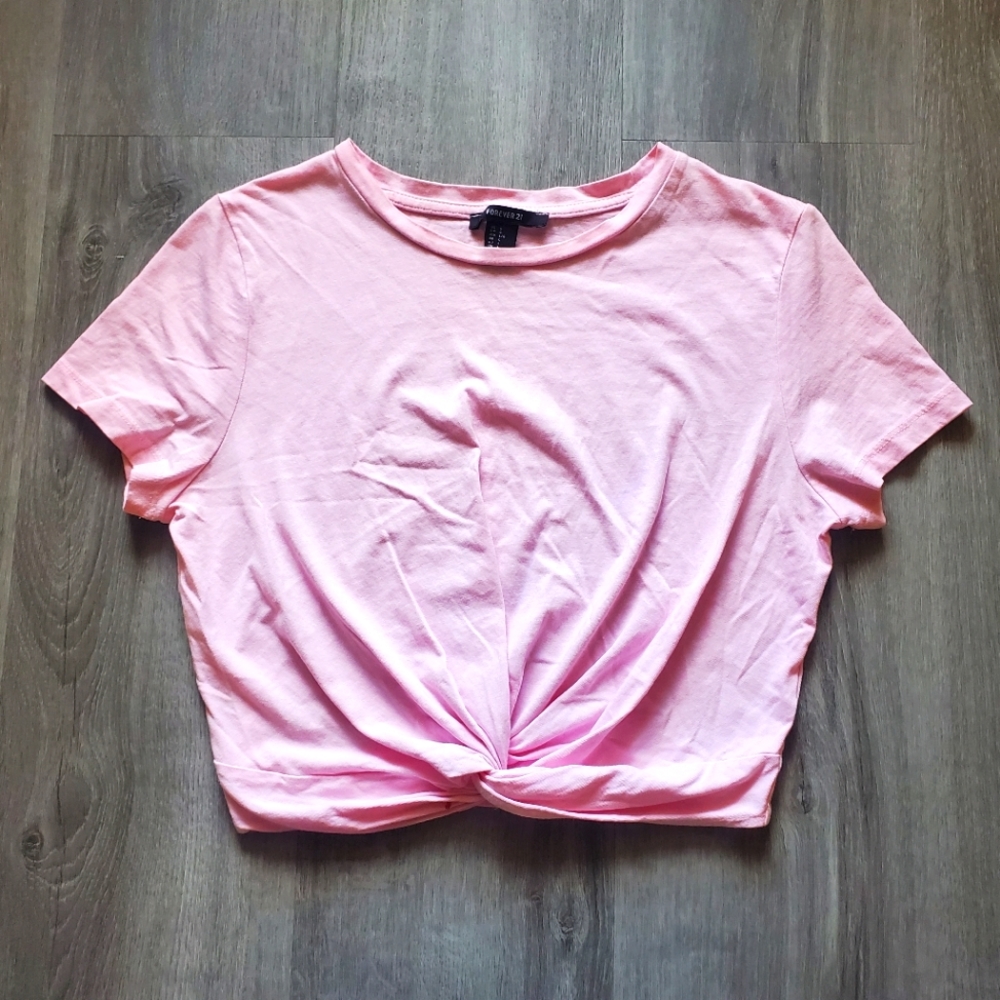 Forever 21 Crop Top, Size Large